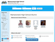 Tablet Screenshot of mamaroneckhighschool.org